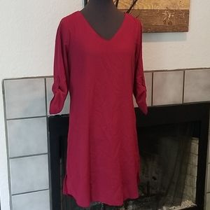 🌟10 FOR $30 Red shift dress